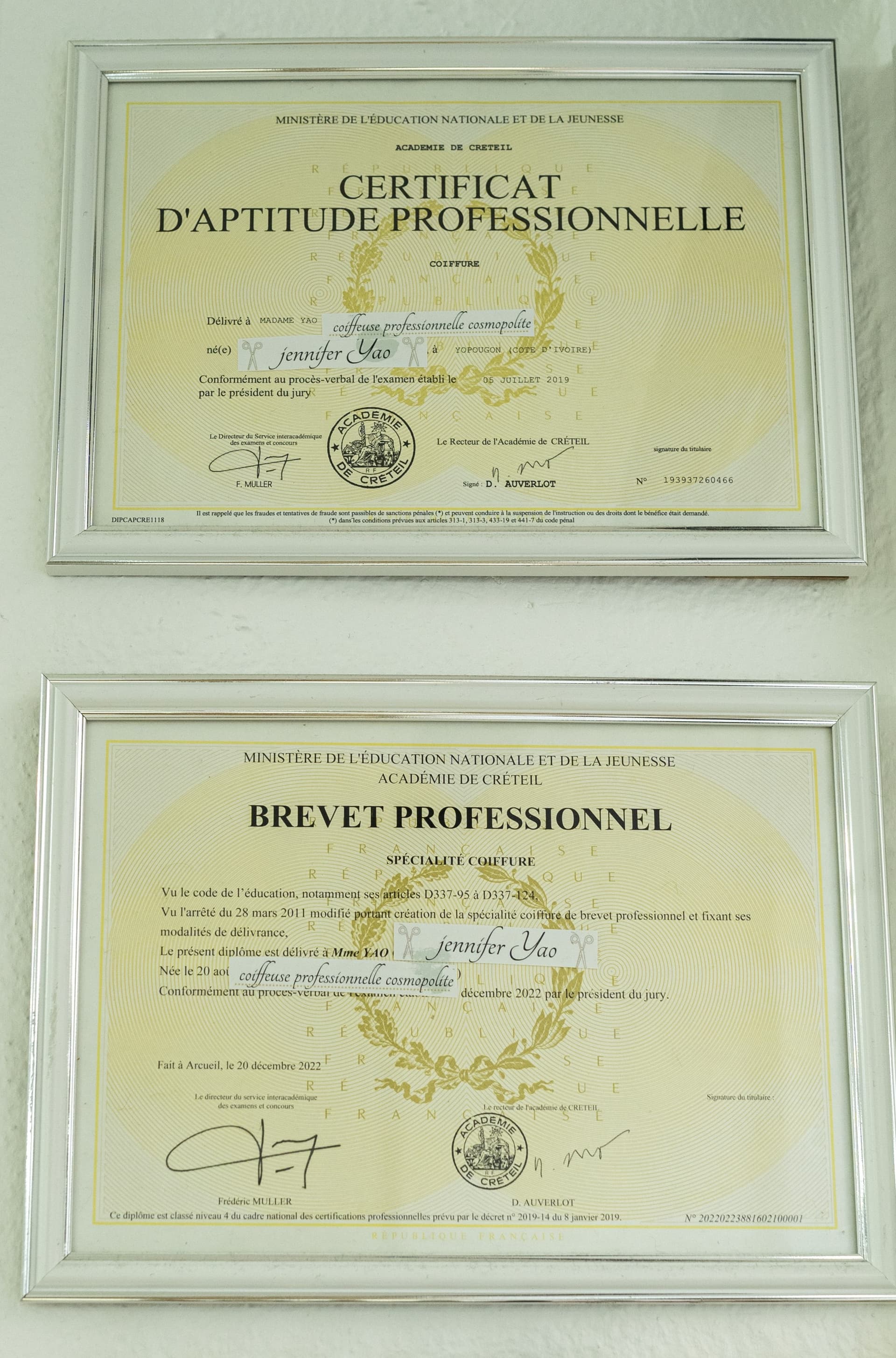 Jennifer Yao — Salon de coiffure de luxe