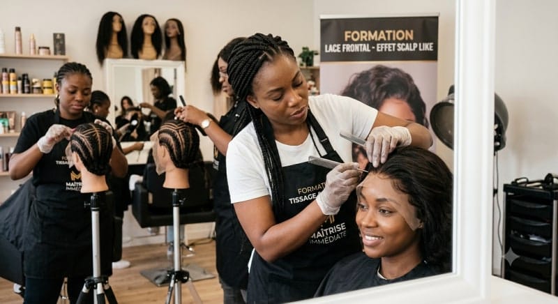 Maîtrise Immédiate du Tissage & Pose de Lace Frontal